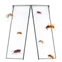 Moskitiera siatka magnetyczna na drzwi 100x210cm CZARNA Moskitiera siatka magnetyczna na drzwi 100x210cm CZARNA