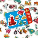 Puzzle w puszce pojazdy 24 puzzle Puzzle w puszce pojazdy 24 puzzle