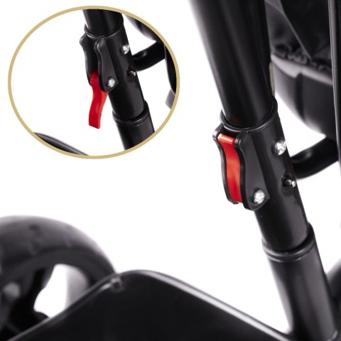 Rowerek trójkołowy Trike Fix Lite rower spacerówka 3w1 obracany 360 wolne koło granatowy Rowerek trójkołowy Trike Fix Lite rower spacerówka 3w1 obracany 360 wolne koło granatowy