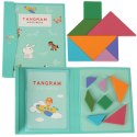 Tangram książeczka magnetyczna układanka montessori klocki gra logiczna 3D Tangram książeczka magnetyczna układanka montessori klocki gra logiczna 3D