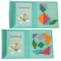 Tangram książeczka magnetyczna układanka montessori klocki gra logiczna 3D Tangram książeczka magnetyczna układanka montessori klocki gra logiczna 3D