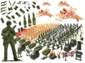 Żołnierzyki baza wojskowa figurki zestaw 307el. Żołnierzyki baza wojskowa figurki zestaw 307el.
