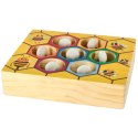 Gra edukacyjna plaster miodu pszczółki montessori Gra edukacyjna plaster miodu pszczółki montessori
