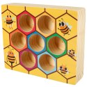 Gra edukacyjna plaster miodu pszczółki montessori Gra edukacyjna plaster miodu pszczółki montessori