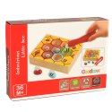 Gra edukacyjna plaster miodu pszczółki montessori Gra edukacyjna plaster miodu pszczółki montessori