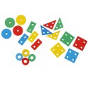 Kolejka pociąg lokomotywa klocki drewniane sorter układanka zręcznościowa 30cm Kolejka pociąg lokomotywa klocki drewniane sorter układanka zręcznościowa 30cm