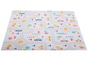 Mata edukacyjna piankowa dwustronna składana ulica las 177 x 158 cm Mata edukacyjna piankowa dwustronna składana ulica las 177 x 158 cm