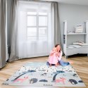 Mata edukacyjna piankowa dwustronna składana ulica las 177 x 158 cm Mata edukacyjna piankowa dwustronna składana ulica las 177 x 158 cm