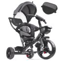 Rowerek trójkołowy Trike Fix Lite rower spacerówka 3w1 obracany 360 wolne koło szary Rowerek trójkołowy Trike Fix Lite rower spacerówka 3w1 obracany 360 wolne koło szary