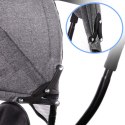 Rowerek trójkołowy Trike Fix Lite rower spacerówka 3w1 obracany 360 wolne koło szary Rowerek trójkołowy Trike Fix Lite rower spacerówka 3w1 obracany 360 wolne koło szary