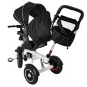 Rowerek trójkołowy Trike Fix V3 rower spacerówka 3w1 obracany 360 wolne koło czarny Rowerek trójkołowy Trike Fix V3 rower spacerówka 3w1 obracany 360 wolne koło czarny
