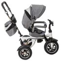 Rowerek trójkołowy Trike Fix V3 rower spacerówka 3w1 obracany 360 wolne koło szary Rowerek trójkołowy Trike Fix V3 rower spacerówka 3w1 obracany 360 wolne koło szary