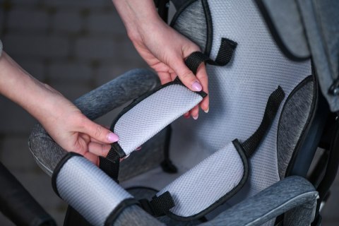 Rowerek trójkołowy Trike Fix V3 rower spacerówka 3w1 obracany 360 wolne koło szary Rowerek trójkołowy Trike Fix V3 rower spacerówka 3w1 obracany 360 wolne koło szary