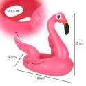 Kółko do pływania dla niemowląt koło pontonik dla dzieci dmuchany z siedziskiem flaming max 15kg 1-3lata Kółko do pływania dla niemowląt koło pontonik dla dzieci dmuchany z siedziskiem flaming max 15kg 1-3lata