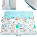 Mata edukacyjna piankowa składana ulica 180 x 200 Mata edukacyjna piankowa składana ulica 180 x 200