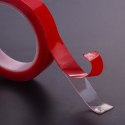 Taśma dwustronna samoprzylepna akrylowa dwustronna montażowa transparentna mocna 10mm 3m Taśma dwustronna samoprzylepna akrylowa dwustronna montażowa transparentna mocna 10mm 3m