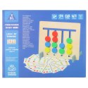 Zabawka edukacyjna drewniana dopasuj kolory owoce montessori Zabawka edukacyjna drewniana dopasuj kolory owoce montessori