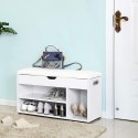 Szafka na Buty z Siedziskiem - LHS30W Szafka na Buty z Siedziskiem - LHS30W