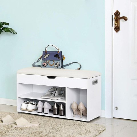 Szafka na Buty z Siedziskiem - LHS30W Szafka na Buty z Siedziskiem - LHS30W