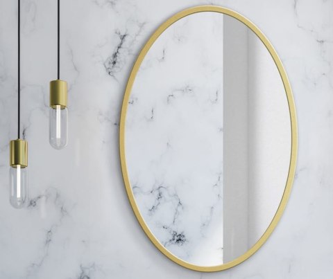 Lustro 70cm złota rama Lustro 70cm złota rama