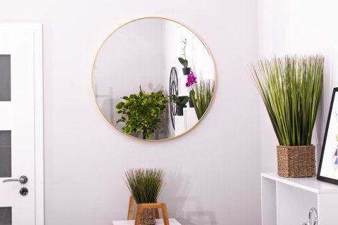 Lustro 70cm złota rama Lustro 70cm złota rama