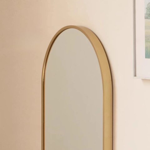 Lustro owalne 80x40cm złota rama Lustro owalne 80x40cm złota rama