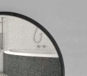 Lustro z półką 60cm czarne Lustro z półką 60cm czarne