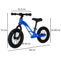 Rowerek biegowy Trike Fix Active X2 rower lekki 3,7 kg pompowane koła niebieski Rowerek biegowy Trike Fix Active X2 rower lekki 3,7 kg pompowane koła niebieski