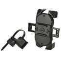 Uchwyt rowerowy motocyklowy na telefon czarny C51 stabilny Uchwyt rowerowy motocyklowy na telefon czarny C51 stabilny