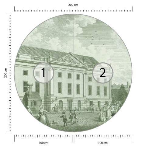 Fototapeta Okrągła Dwór Fototapeta Okrągła Dwór