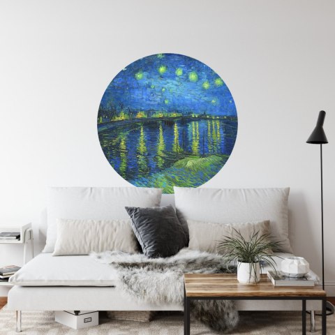 Fototapeta Okrągła Gwieździsta Noc Fototapeta Okrągła Gwieździsta Noc