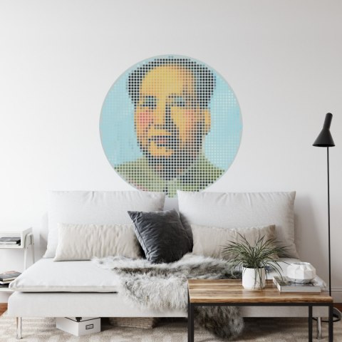 Fototapeta Okrągła Ikona Mao Fototapeta Okrągła Ikona Mao