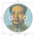 Fototapeta Okrągła Ikona Mao Fototapeta Okrągła Ikona Mao