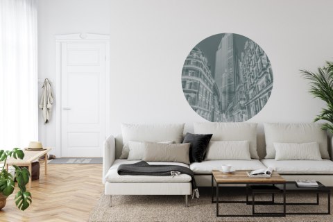 Fototapeta Okrągła Londyn Półtonów Fototapeta Okrągła Londyn Półtonów
