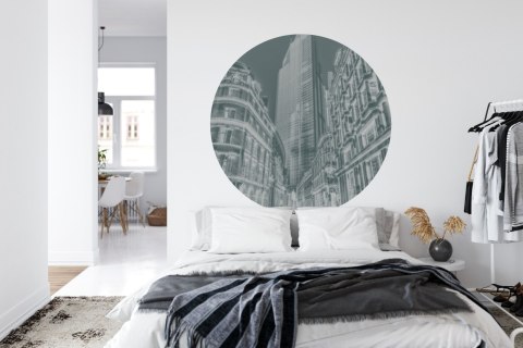 Fototapeta Okrągła Londyn Półtonów Fototapeta Okrągła Londyn Półtonów