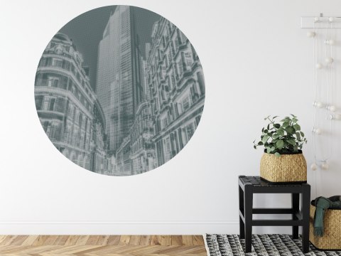 Fototapeta Okrągła Londyn Półtonów Fototapeta Okrągła Londyn Półtonów