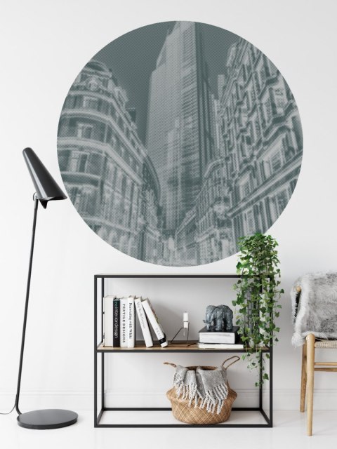 Fototapeta Okrągła Londyn Półtonów Fototapeta Okrągła Londyn Półtonów