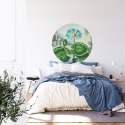 Fototapeta Okrągła Lotos Azul Fototapeta Okrągła Lotos Azul