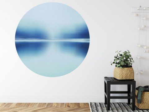 Fototapeta Okrągła Ombree Zima Fototapeta Okrągła Ombree Zima