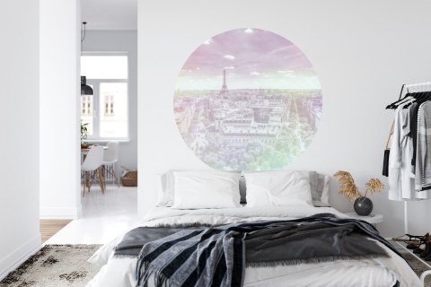Fototapeta Okrągła Paryski Półton Fototapeta Okrągła Paryski Półton