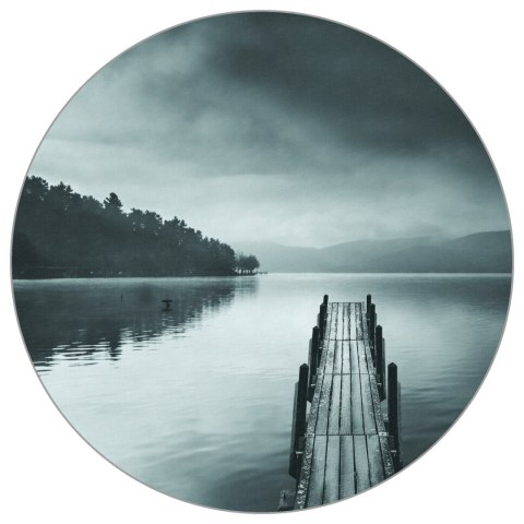 Fototapeta Okrągła Widok Na Jezioro Z Molo Pier Ii Autorstwa George'a Digalakisa Fototapeta Okrągła Widok Na Jezioro Z Molo Pier Ii Autorstwa George'a Digalakisa