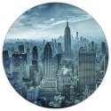 Fototapeta Okrągła Hazy Gotham Autorstwa Stefena Schilbe Fototapeta Okrągła Hazy Gotham Autorstwa Stefena Schilbe