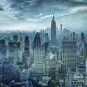 Fototapeta Okrągła Hazy Gotham Autorstwa Stefena Schilbe Fototapeta Okrągła Hazy Gotham Autorstwa Stefena Schilbe