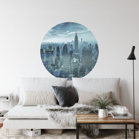 Fototapeta Okrągła Hazy Gotham Autorstwa Stefena Schilbe Fototapeta Okrągła Hazy Gotham Autorstwa Stefena Schilbe