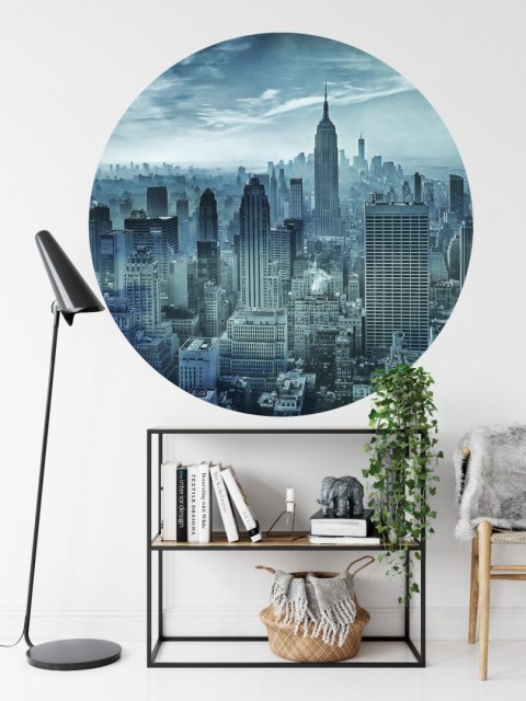 Fototapeta Okrągła Hazy Gotham Autorstwa Stefena Schilbe Fototapeta Okrągła Hazy Gotham Autorstwa Stefena Schilbe