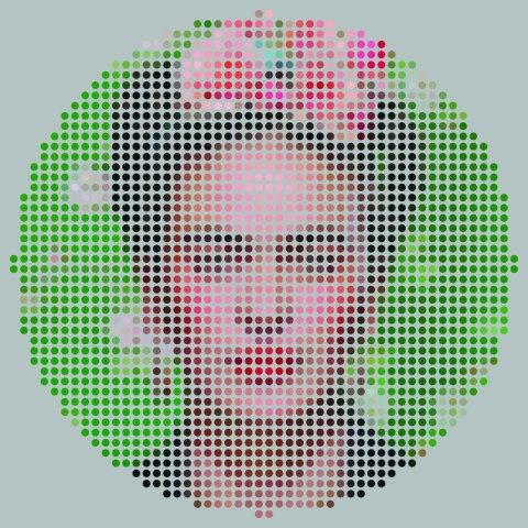Fototapeta Okrągła Ikona Frida Fototapeta Okrągła Ikona Frida