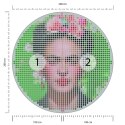 Fototapeta Okrągła Ikona Frida