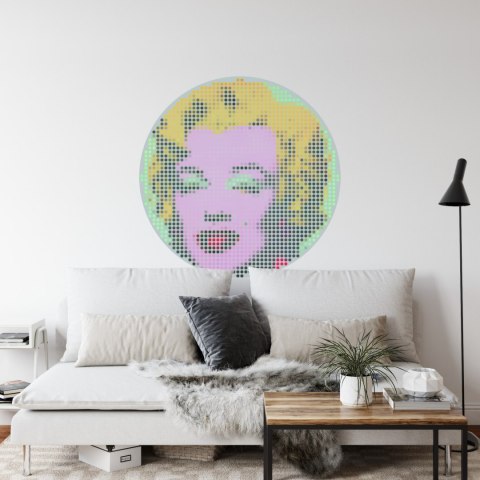 Fototapeta Okrągła Ikona Marilyn Fototapeta Okrągła Ikona Marilyn