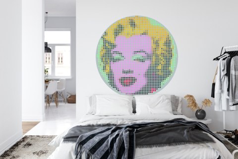 Fototapeta Okrągła Ikona Marilyn Fototapeta Okrągła Ikona Marilyn