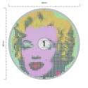 Fototapeta Okrągła Ikona Marilyn Fototapeta Okrągła Ikona Marilyn